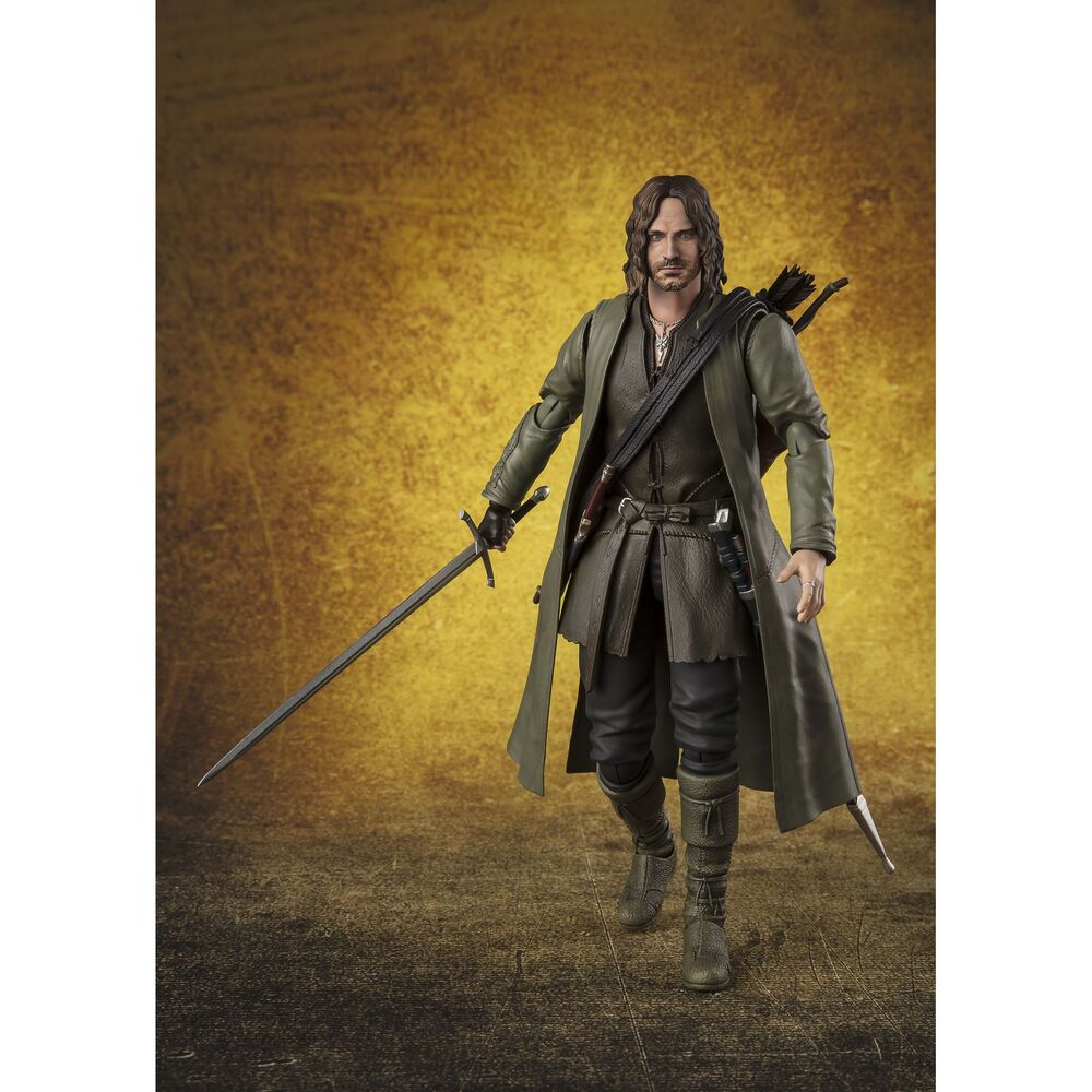 Imagen 4 - Figura S.h. Figuarts Aragon La Comunidad Del Anillo El Señor De Los Anillos 15Cm