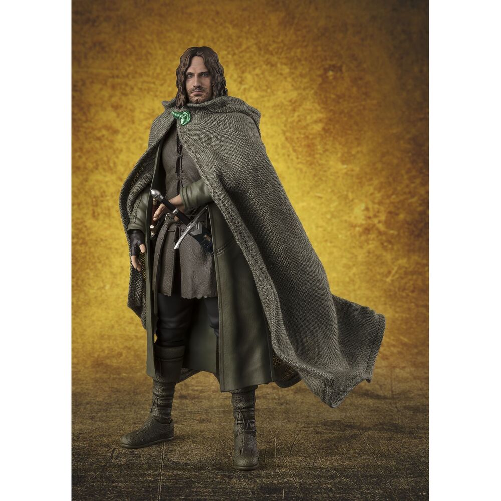 Imagen 1 - Figura S.h. Figuarts Aragon La Comunidad Del Anillo El Señor De Los Anillos 15Cm