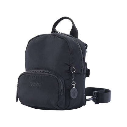 Imagen 3 - Mochila Yuen Negro 21,5Cm