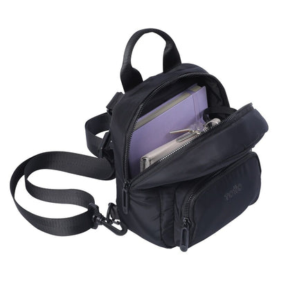Imagen 5 - Mochila Yuen Negro 21,5Cm