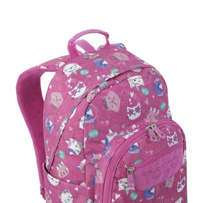 Imagen 4 - Mochila Fiesta Gatitos Acuareles 44Cm