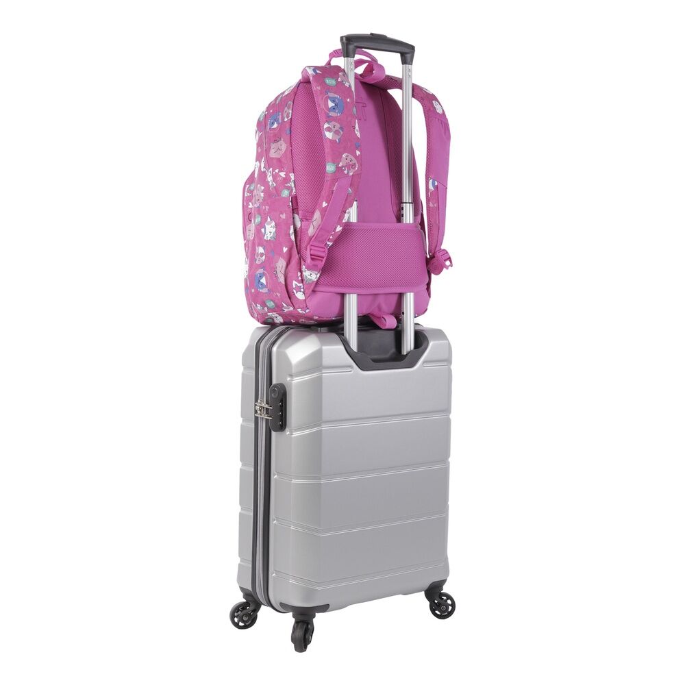 Imagen 5 - Mochila Fiesta Gatitos Acuareles 44Cm