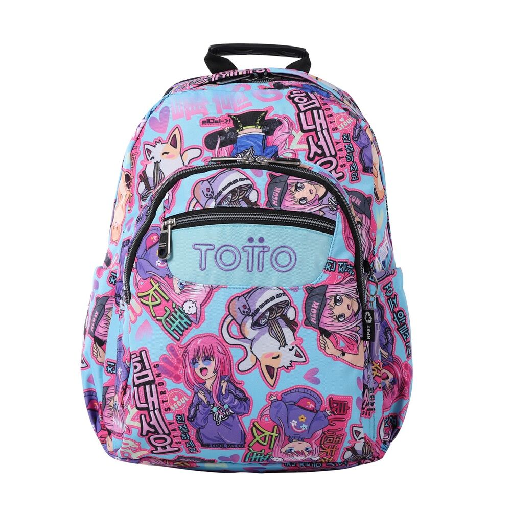 Imagen 1 - Mochila Anime Girls Acuareles 44Cm