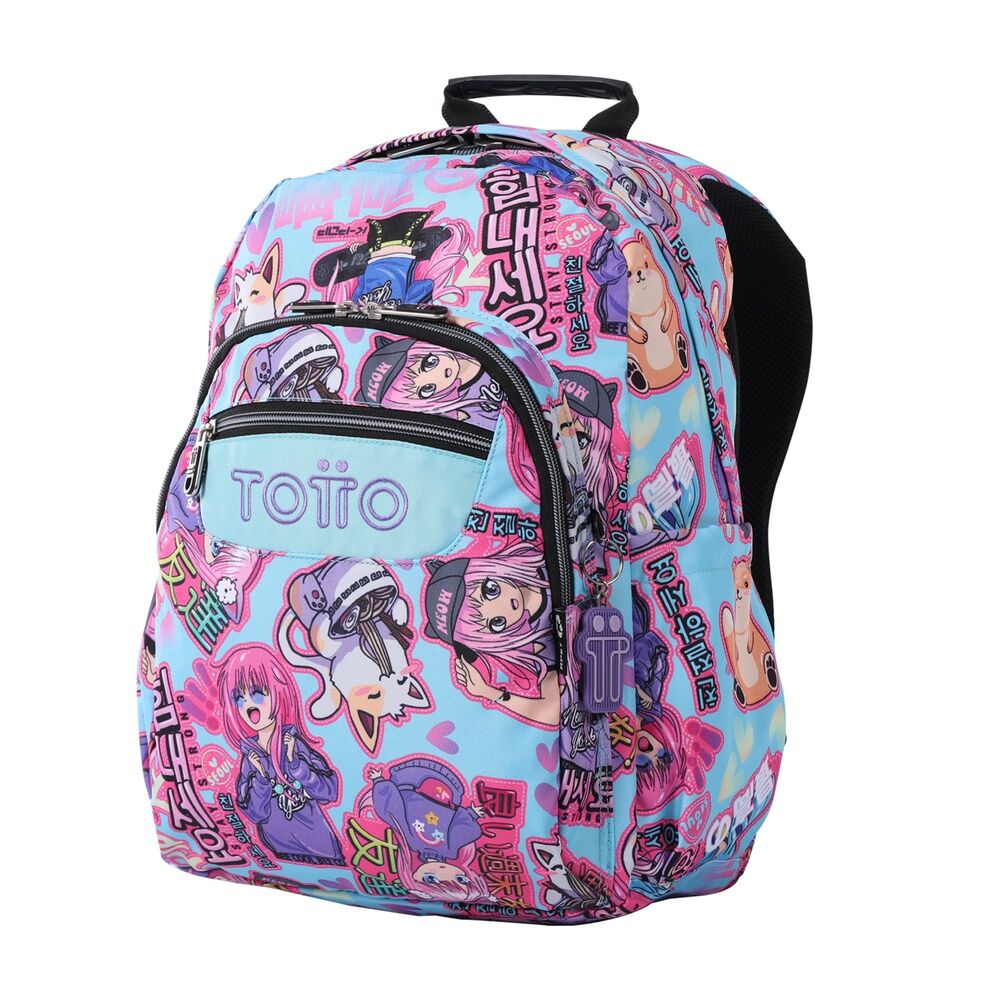 Imagen 4 - Mochila Anime Girls Acuareles 44Cm