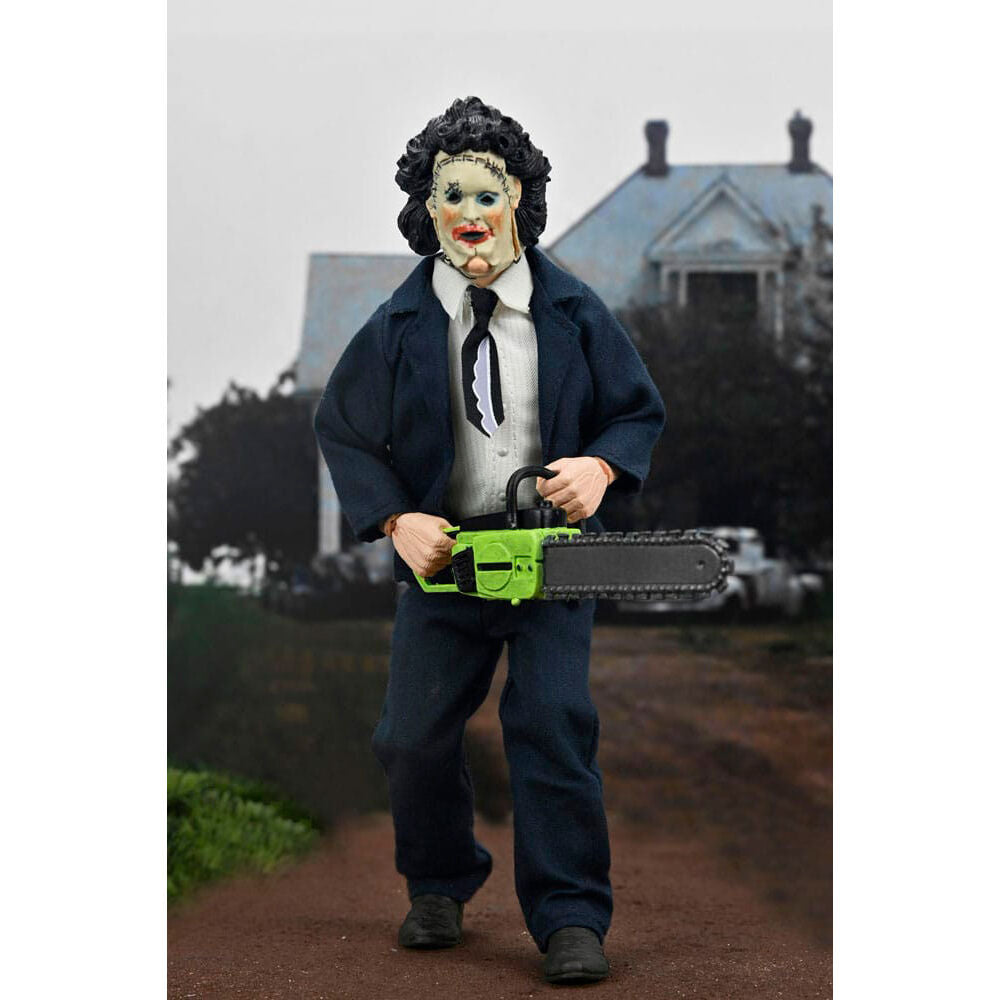 Imagen 3 - Figura Leatherface Pretty Woman Mask 50Th Anniversary Clothed La Matanza De Texas 20Cm