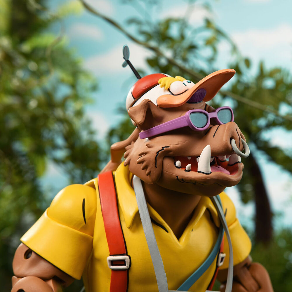 Imagen 4 - Blister 2 Figuras Vacation Bebop &#38; Rocksteady Teenage Mutant Ninja Tortugas Ninja 18Cm