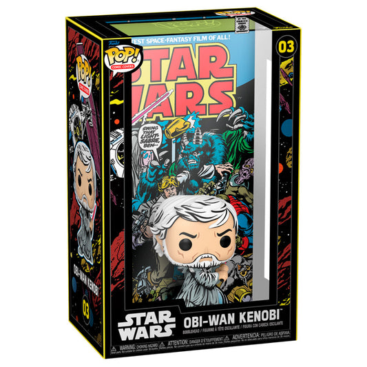 Imagen de Figura Pop Comic Cover Star Wars Obi-wan Kenobi parte de nuestra colección en Espadas y más, sitio oficial.