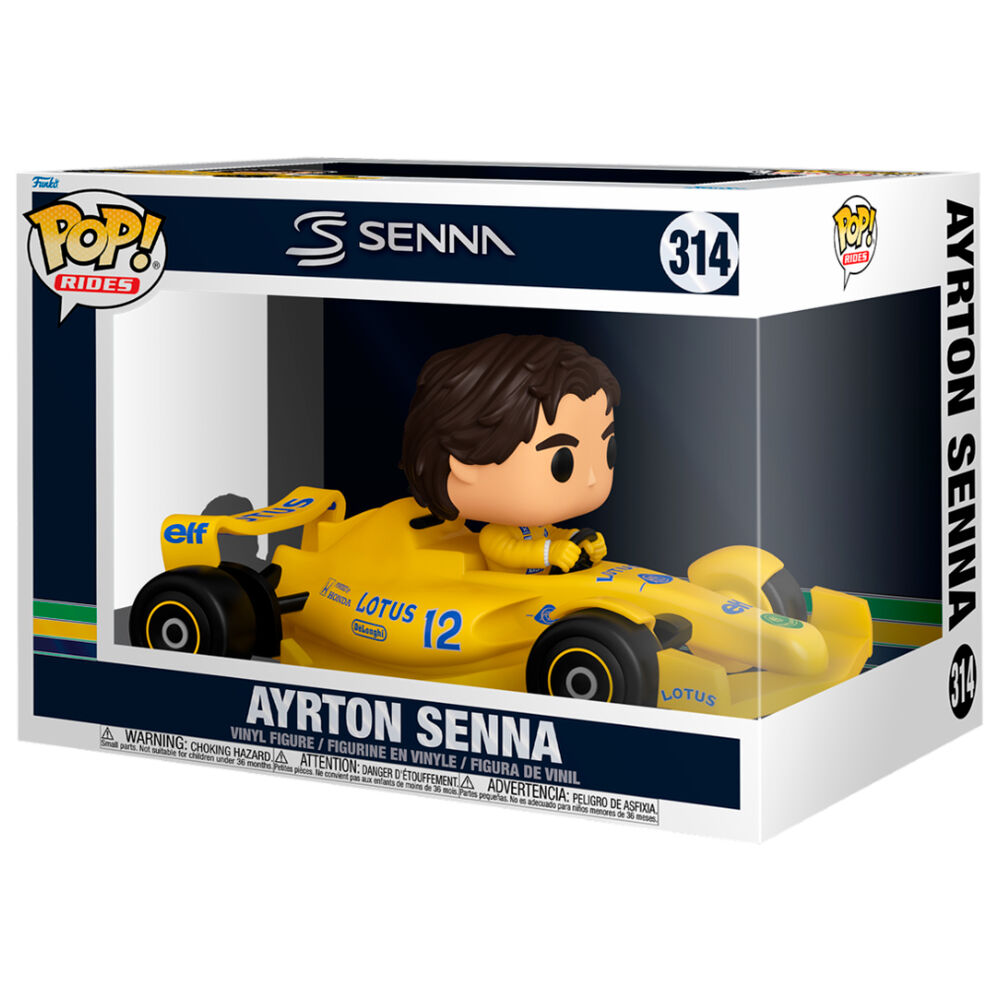 Imagen 1 - Figura Pop Rides Super Deluxe Lotus Ayrton Senna