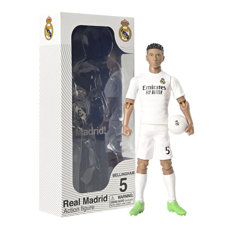 Imagen de Figura Action Bellingham Real Madrid 20Cm parte de nuestra colección en Espadas y más, sitio oficial.