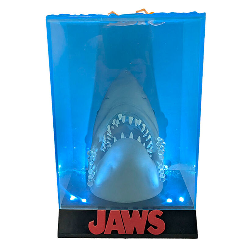 Imagen de Figura Poster 3D Tiburon Jaws Luces parte de nuestra colección en Espadas y más, sitio oficial.