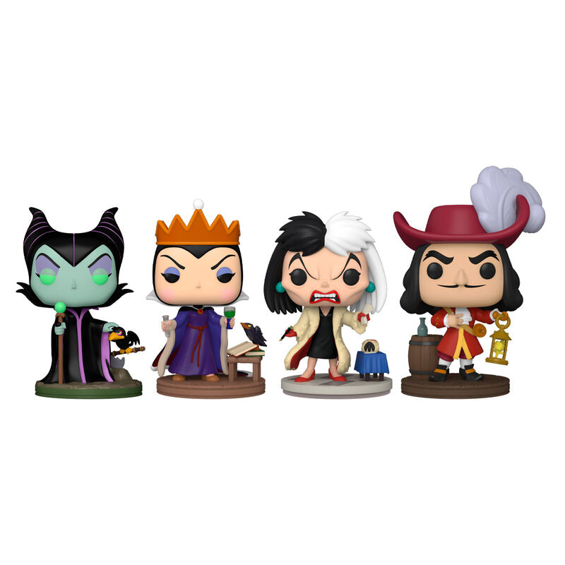 Imagen 2 - Blister 4 Figuras Pop Disney Villanas