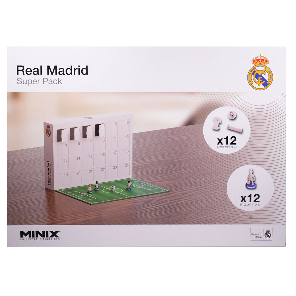 Imagen 5 - Calendario Adviento Minix Real Madrid 3Cm