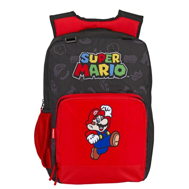 Imagen 1 - Mochila Super Mario Bros Adaptable 43Cm