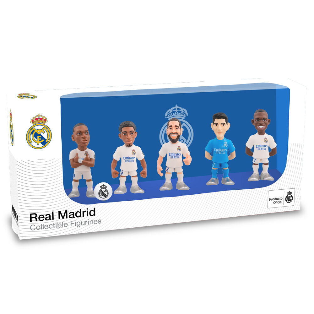 Imagen de Blister 5 Figuras Minix Real Madrid 7Cm parte de nuestra colección en Espadas y más, sitio oficial.