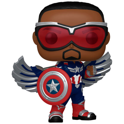 Imagen 2 - Figura Pop Marvel Capitan America Brave New World Capitan America