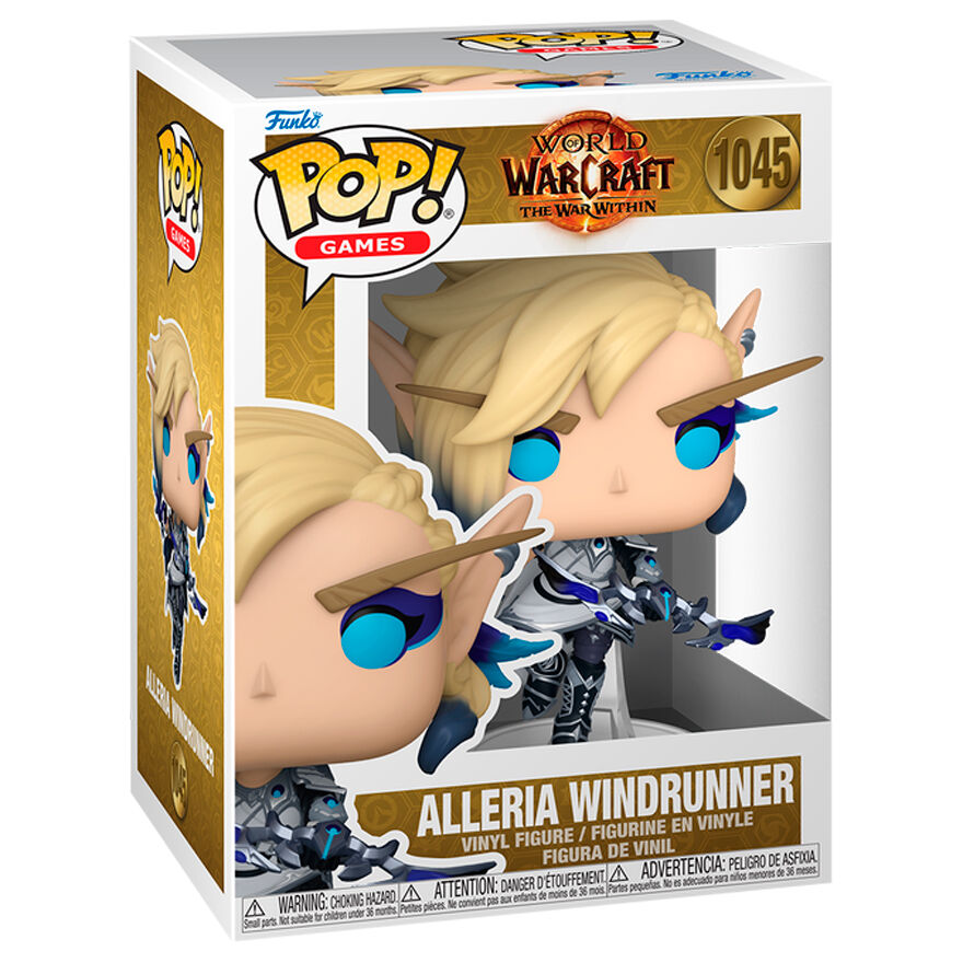Imagen 1 - Figura Pop World Of Warcraft The War Within Alleria Windrunner