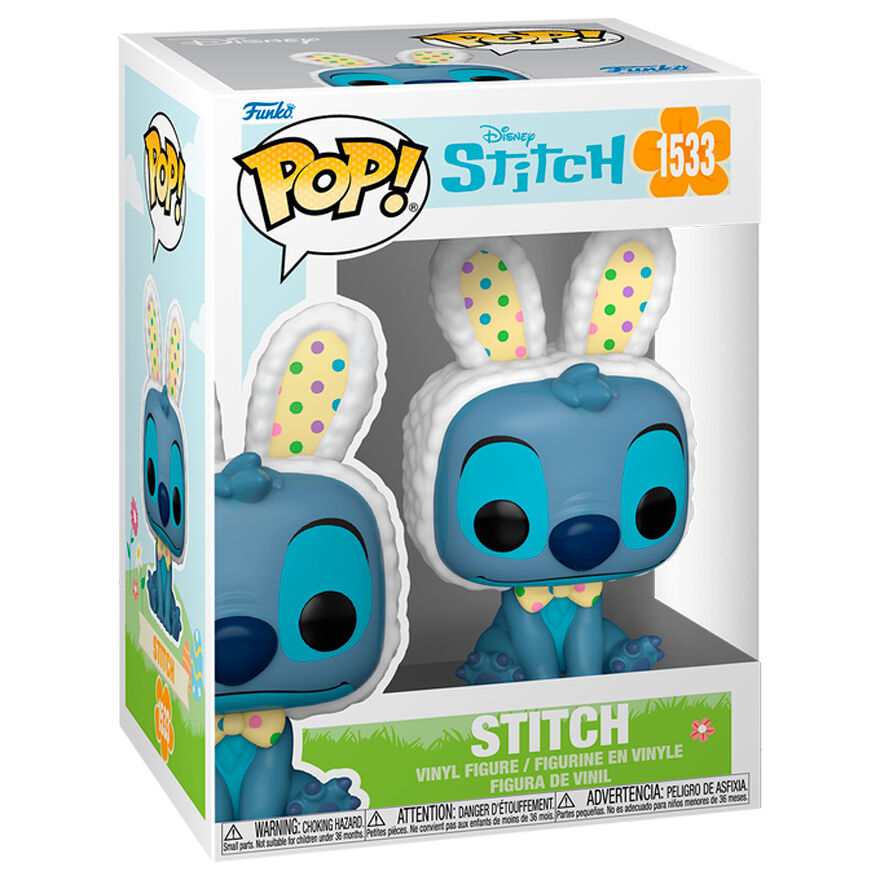 Imagen 1 - Figura Pop Disney Stitch - Stitch Conejo De Pascua