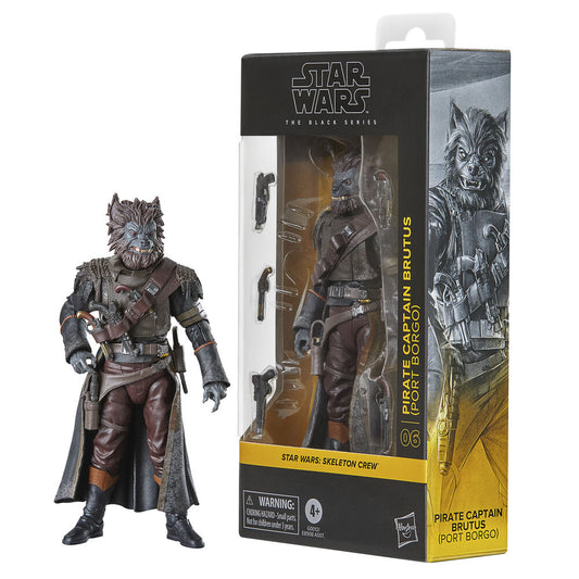 Imagen 2 - Figura Pirate Captain Brutus Port Borgo Skeleton Crew Star Wars 15Cm