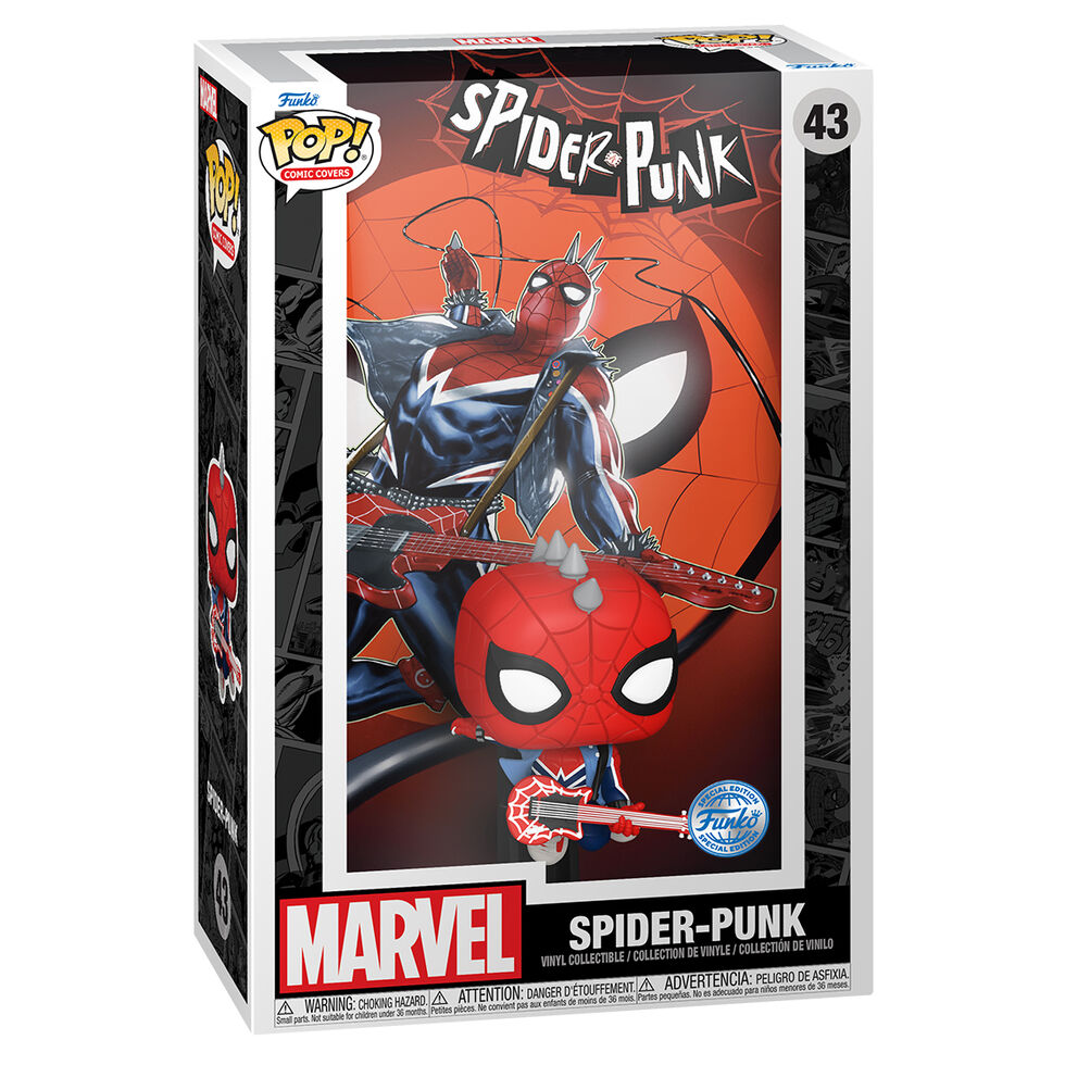 Imagen 2 - Figura Pop Comic Cover Marvel Spider-punk Exclusive
