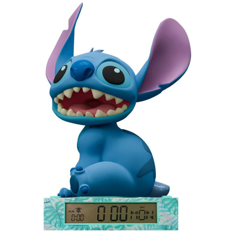 Imagen 2 - Lampara 3D Con Despertador Stitch Disney