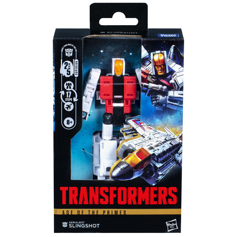 Imagen 1 de Figura Aerialbot Slingshot Age Of The Primes Transformers 14Cm