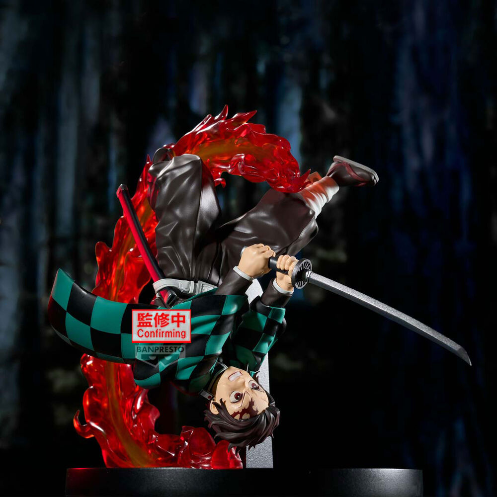 Imagen 4 - Figura Tanjiro Kamado Vibration Stars Demon Slayer Kimetsu No Yaiba 15Cm