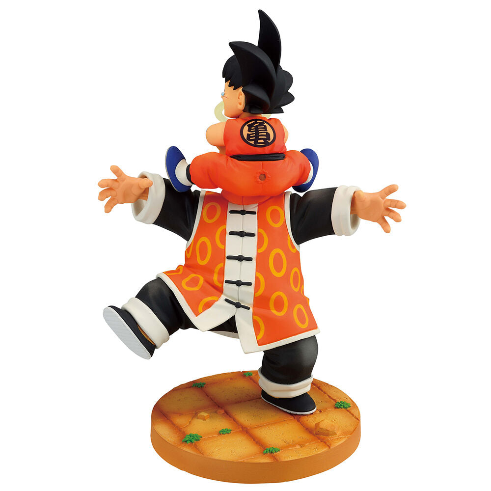 Imagen 3 - Figura Ichibansho Son Goku &#38; Grandpa Son Gohan Dragon History Ii Dragon Ball 16Cm