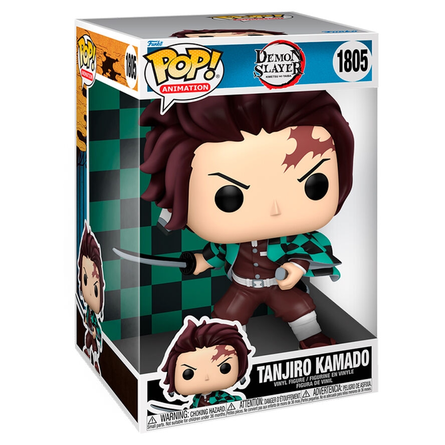 Imagen 2 - Figura Pop Demon Slayer Kimetsu No Yaiba Tanjiro Kamado 25Cm