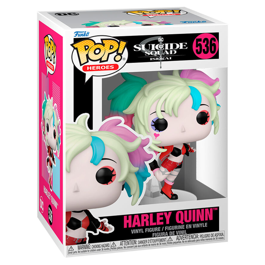 Imagen 2 - Figura Pop Dc Comics Escuadron Suicida Isekai Harley Quinn