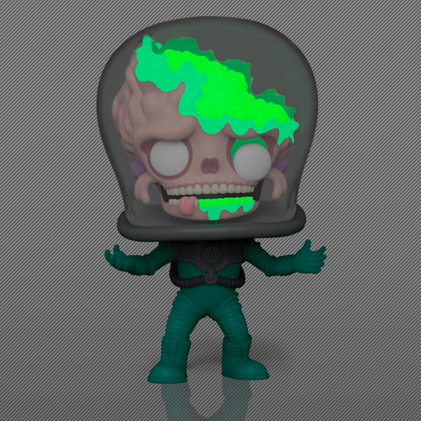 Imagen 2 - Figura Pop Mars Attacks Martian Soldier Exclusive Chase