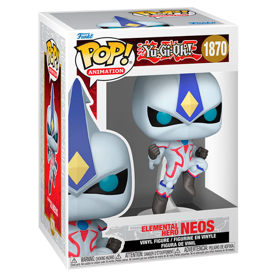 Imagen de Figura Pop Yu-gi-oh! Elemental Hero Neos parte de nuestra colección en Espadas y más, sitio oficial.