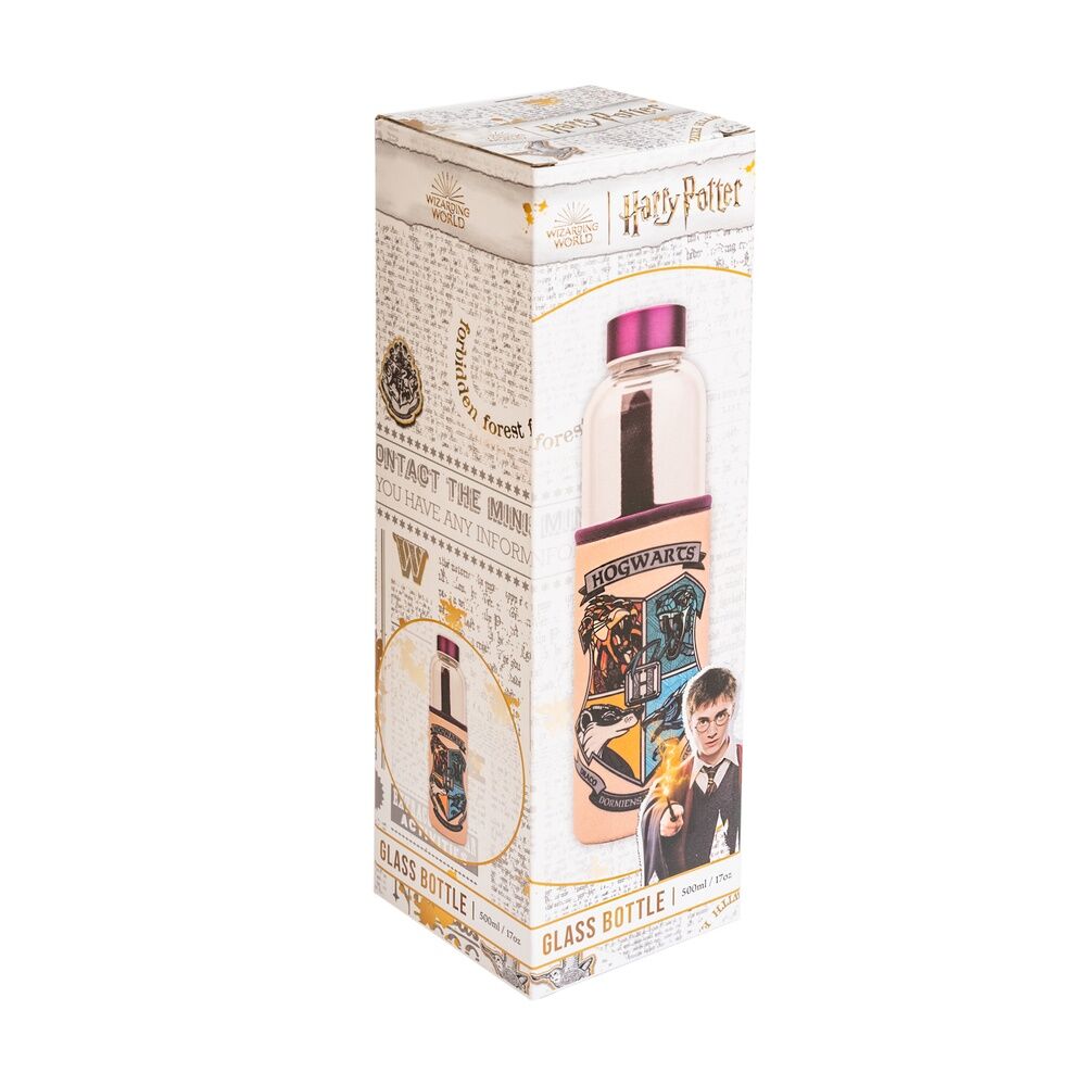 Imagen 3 - Botella Cristal Hogwarts Harry Potter 500Ml