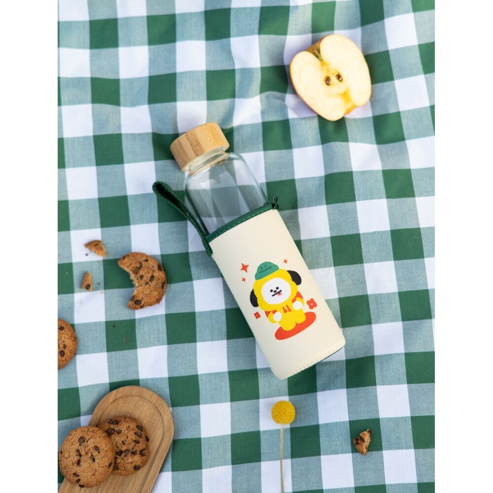 Imagen de Botella Cristal Chimmy Bt21 parte de nuestra colección en Espadas y más, sitio oficial.