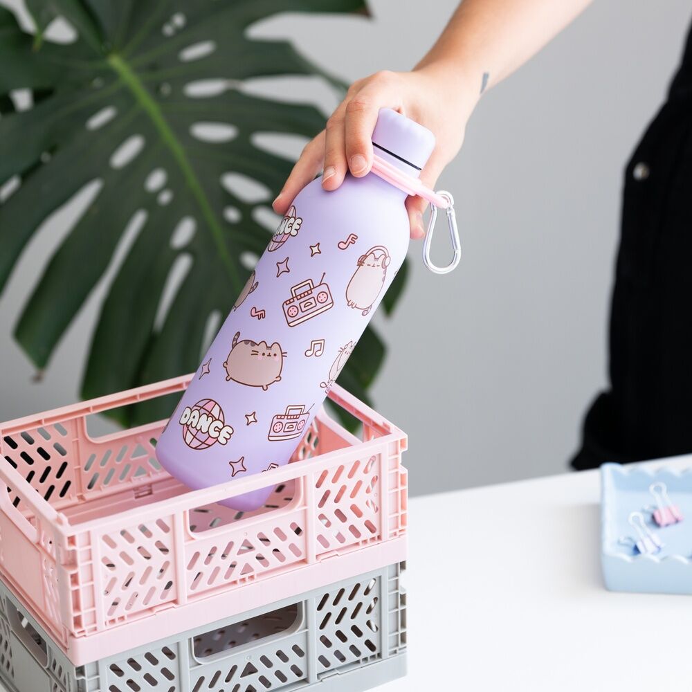 Imagen de Botella Acero Inoxidable Moments Pusheen 500Ml parte de nuestra colección en Espadas y más, sitio oficial.