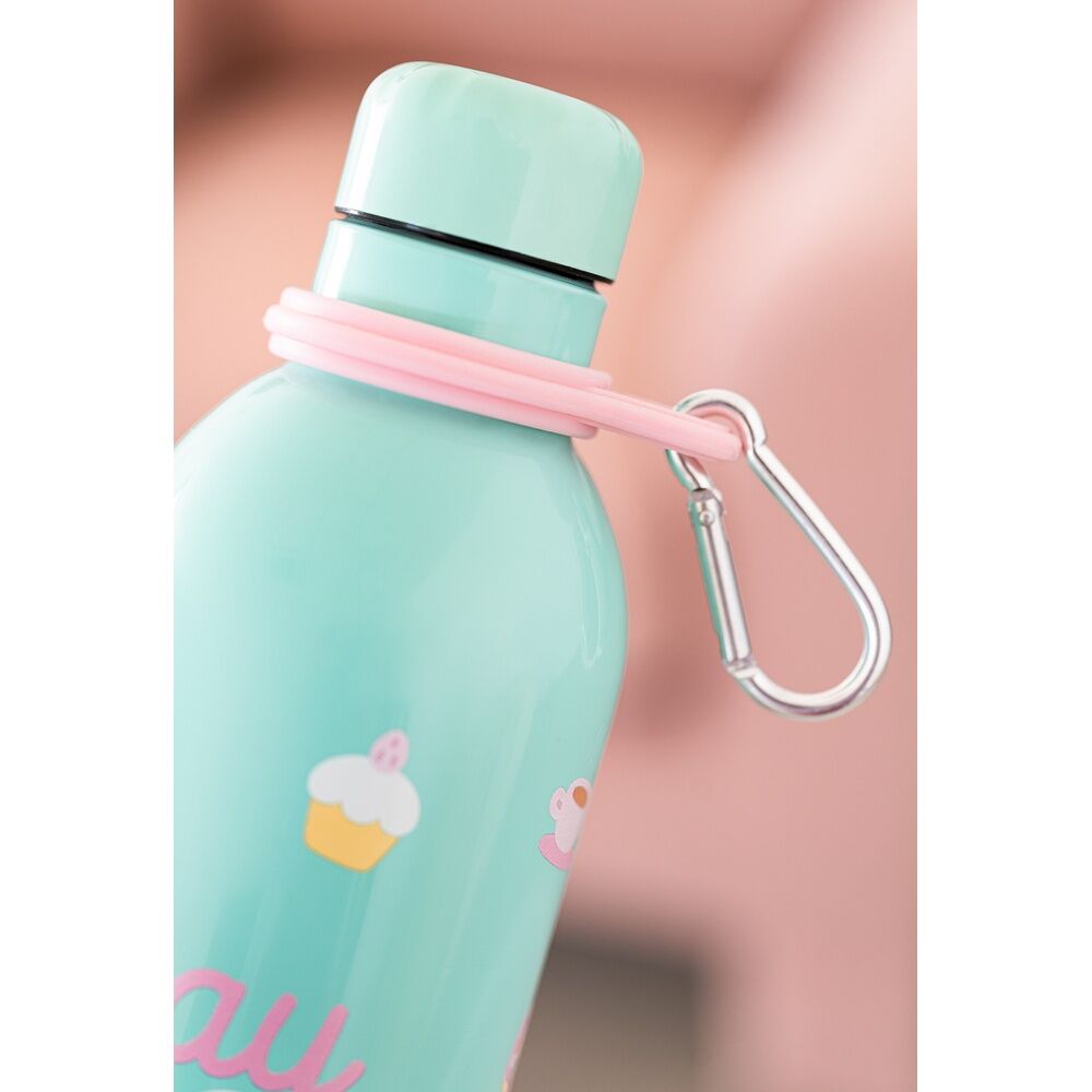 Imagen de Botella Acero Inoxidable Foodie Pusheen 500Ml parte de nuestra colección en Espadas y más, sitio oficial.