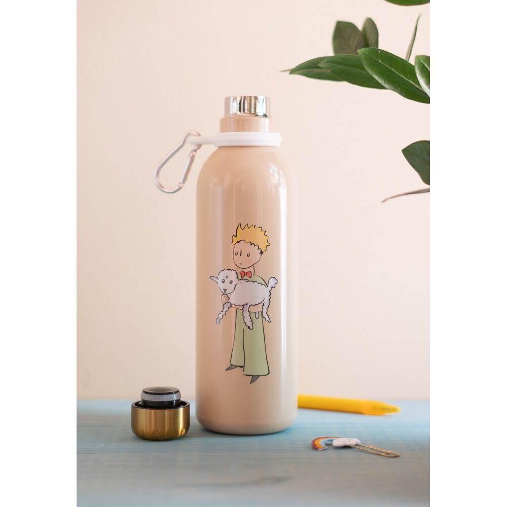 Imagen de Botella Acero Inoxidable El Principito 500Ml parte de nuestra colección en Espadas y más, sitio oficial.