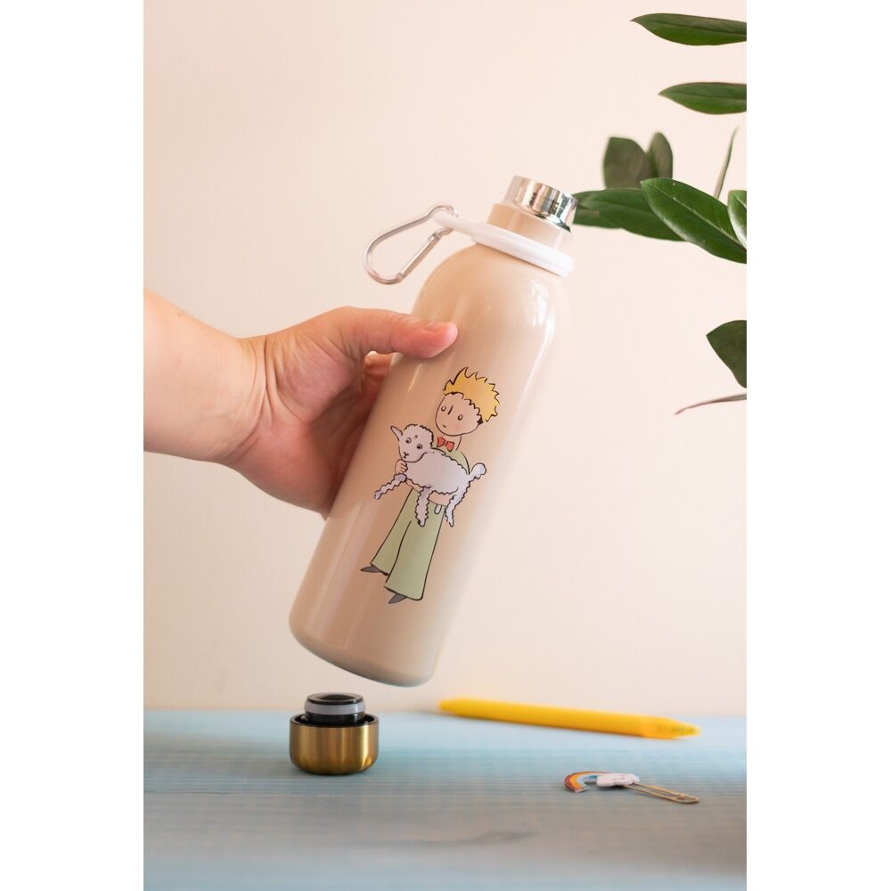 Imagen de Botella Acero Inoxidable El Principito 500Ml parte de nuestra colección en Espadas y más, sitio oficial.