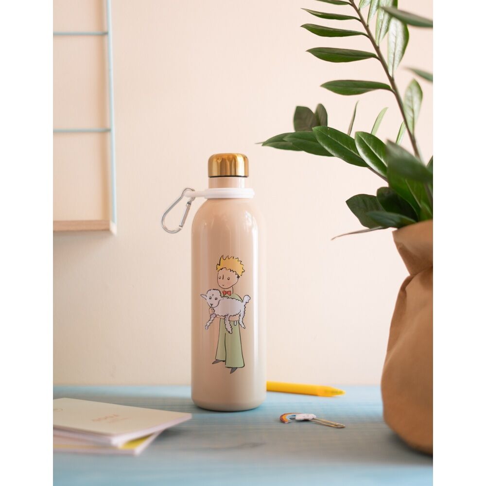 Imagen de Botella Acero Inoxidable El Principito 500Ml parte de nuestra colección en Espadas y más, sitio oficial.