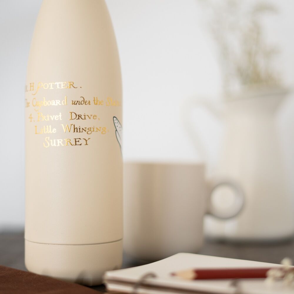 Imagen de Botella Acero Inoxidable Hedwig Harry Potter 500Ml parte de nuestra colección en Espadas y más, sitio oficial.