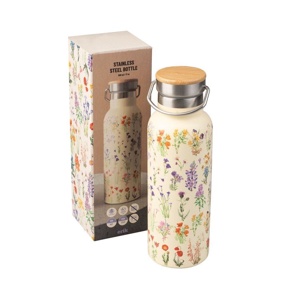 Imagen de Botella Acero Inoxidable Wild Flowers 500Ml parte de nuestra colección en Espadas y más, sitio oficial.