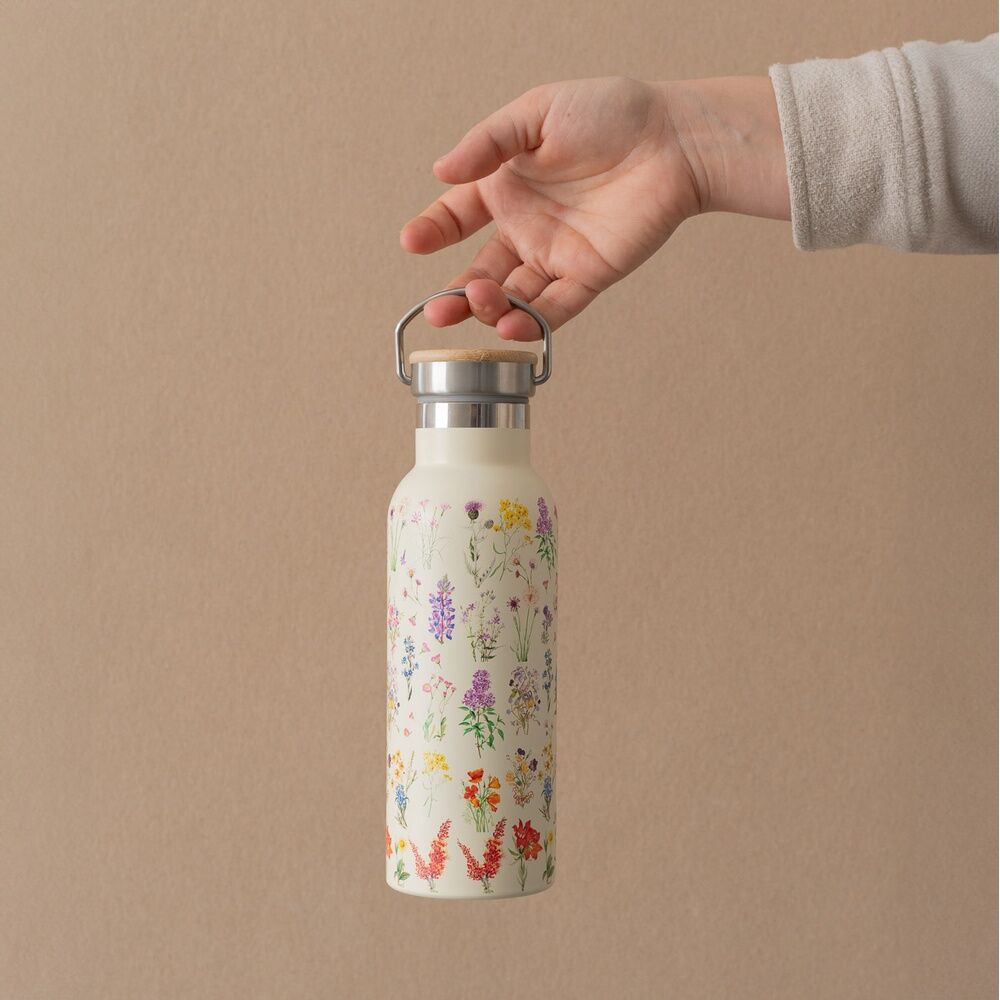Imagen de Botella Acero Inoxidable Wild Flowers 500Ml parte de nuestra colección en Espadas y más, sitio oficial.