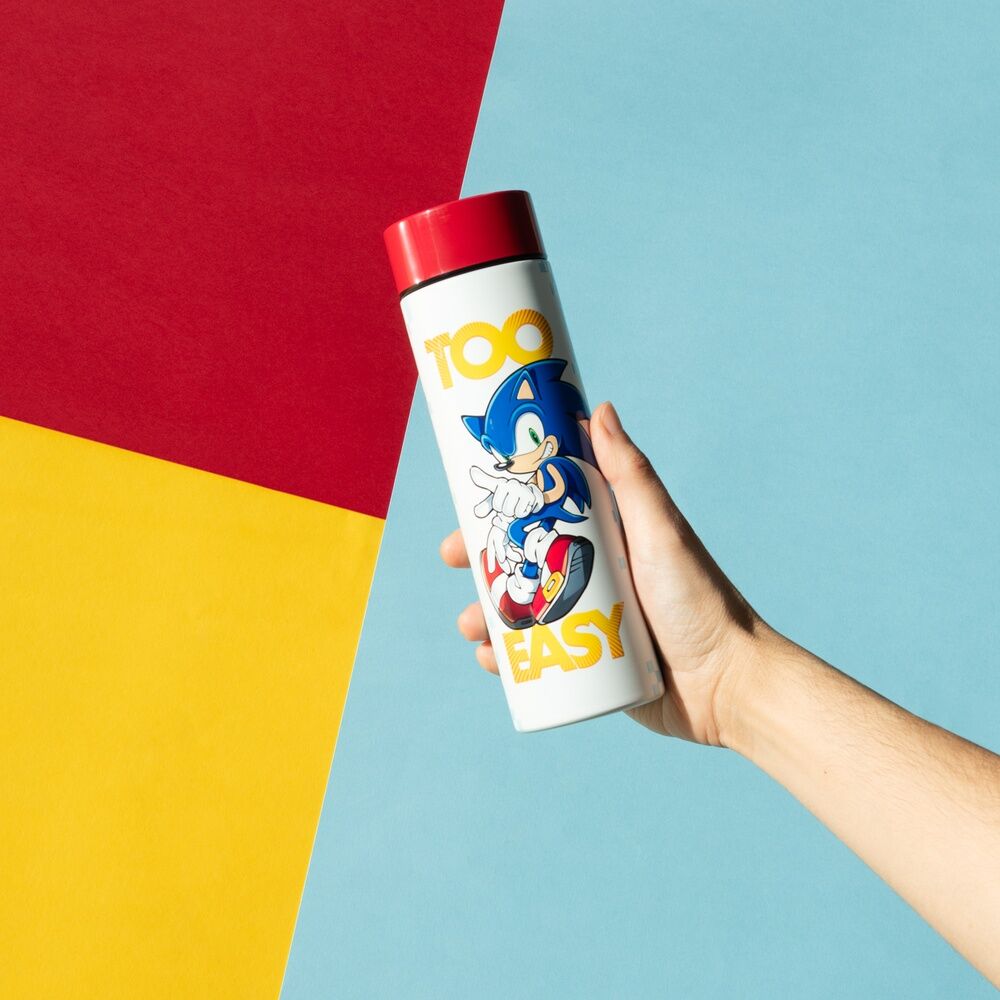 Imagen 3 - Botella Acero Inoxidable Sonic The Hedgehog 420Ml