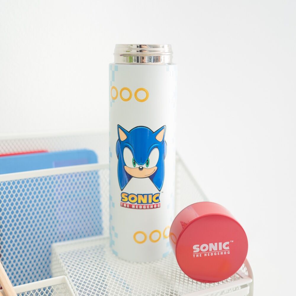 Imagen 4 - Botella Acero Inoxidable Sonic The Hedgehog 420Ml