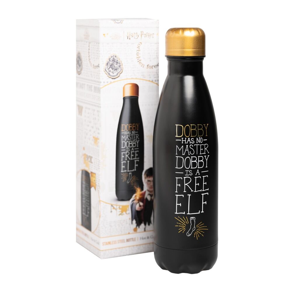 Imagen 3 - Botella Acero Inoxidable Dobby Harry Potter 500Ml