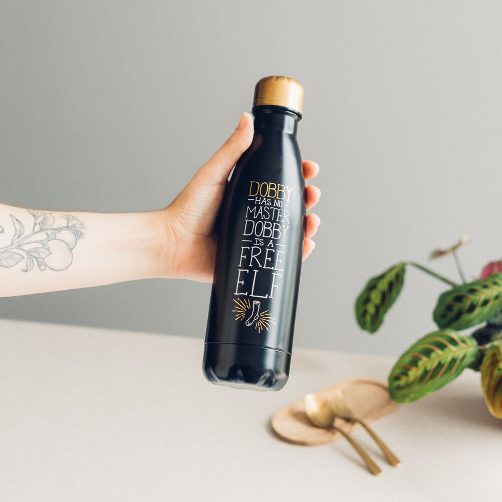 Imagen 6 - Botella Acero Inoxidable Dobby Harry Potter 500Ml