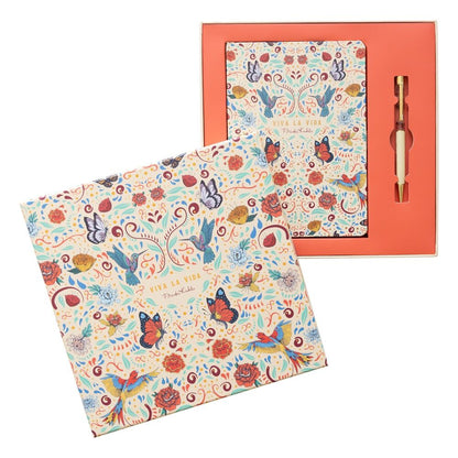 Imagen 1 - Set Cuaderno A5 + Boligrafo Frida Kahlo