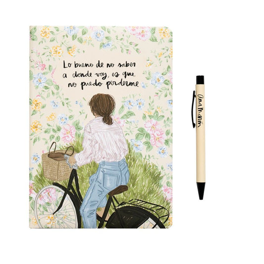 Imagen 1 - Set Cuaderno A5 + Boligrafo Ana Marin