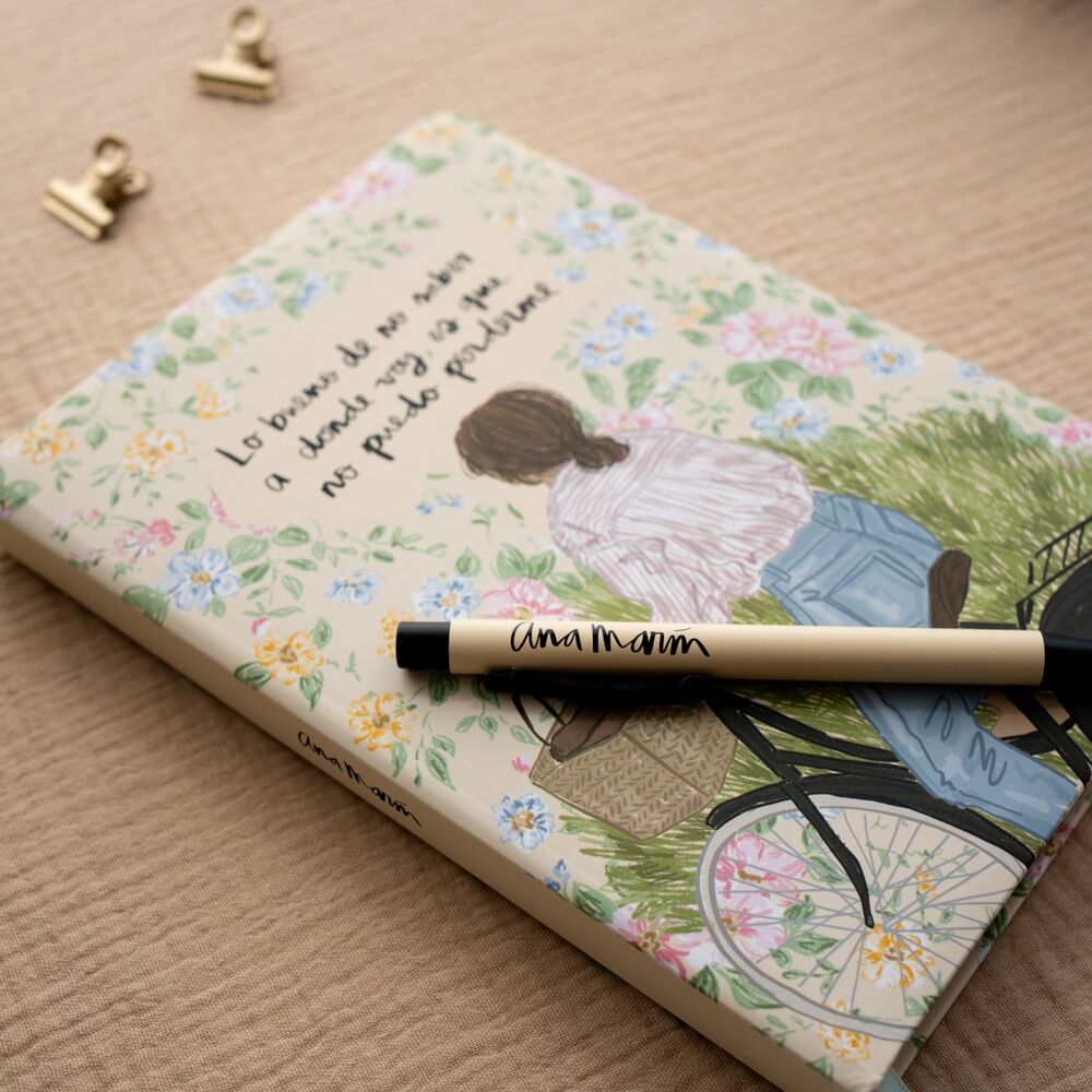 Imagen 7 - Set Cuaderno A5 + Boligrafo Ana Marin