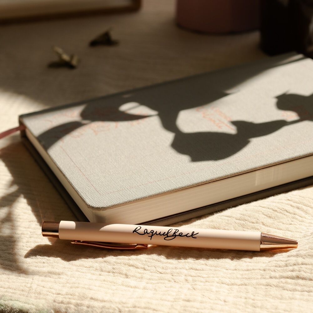 Imagen 7 - Set Cuaderno A5 + Boligrafo Raquel Beck
