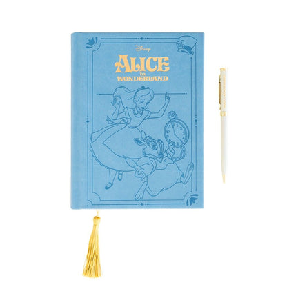 Imagen de Set Cuaderno A5 + Boligrafo Alicia En El Pais De Las Maravillas Disney parte de nuestra colección en Espadas y más, sitio oficial.